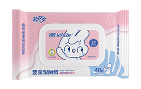 白又白婴童湿厕纸